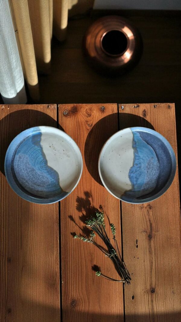 Assiettes Lunablue